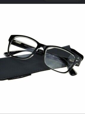 Foster Grant Black Rectangular Temple Eyeglasses✨